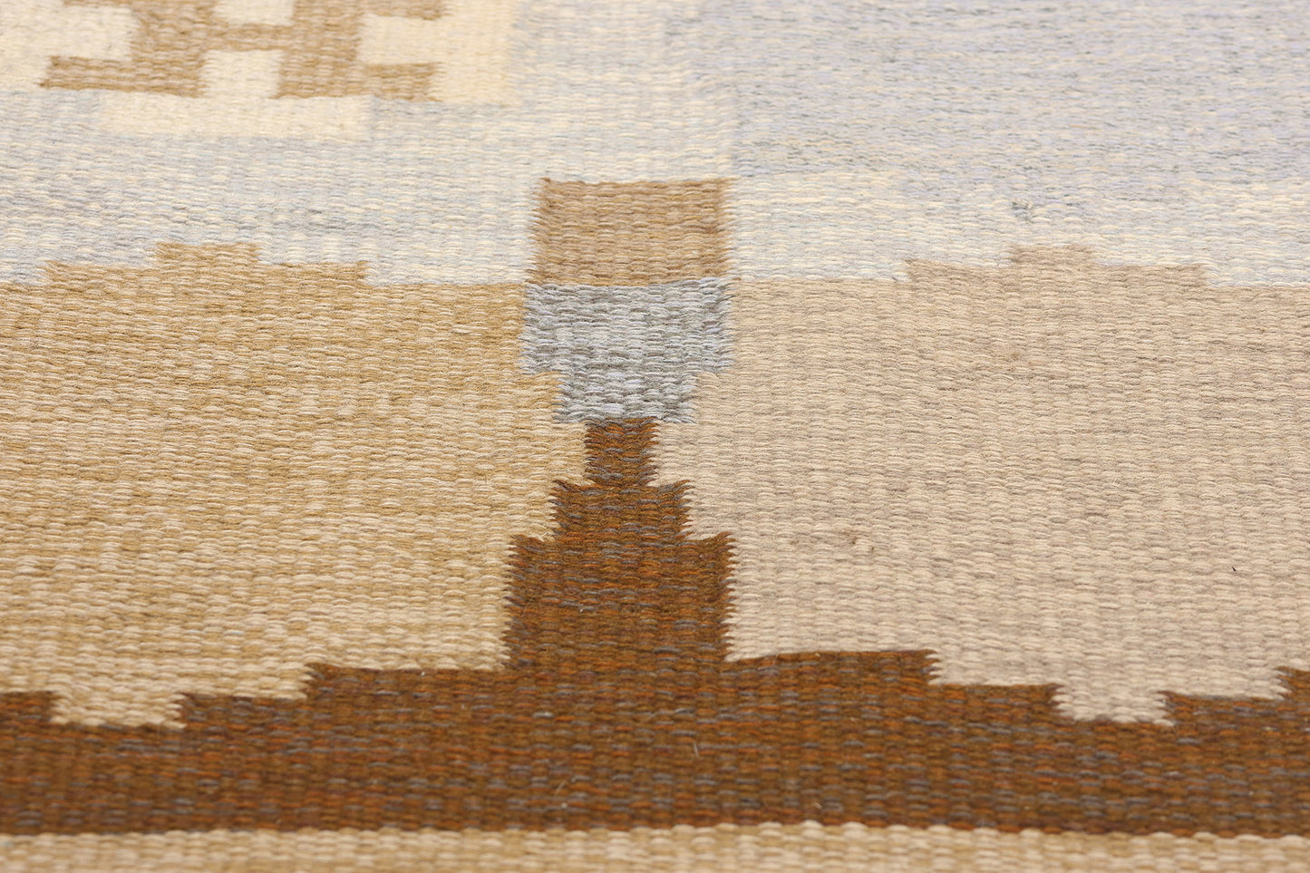 5 x 8 Ingegerd Silow Vintage Swedish Rollakan Rug 78815