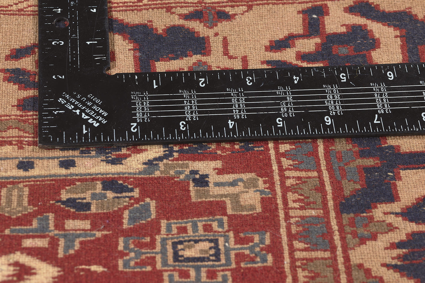 4 x 6 Vintage Pakistani Kazak Rug 78712