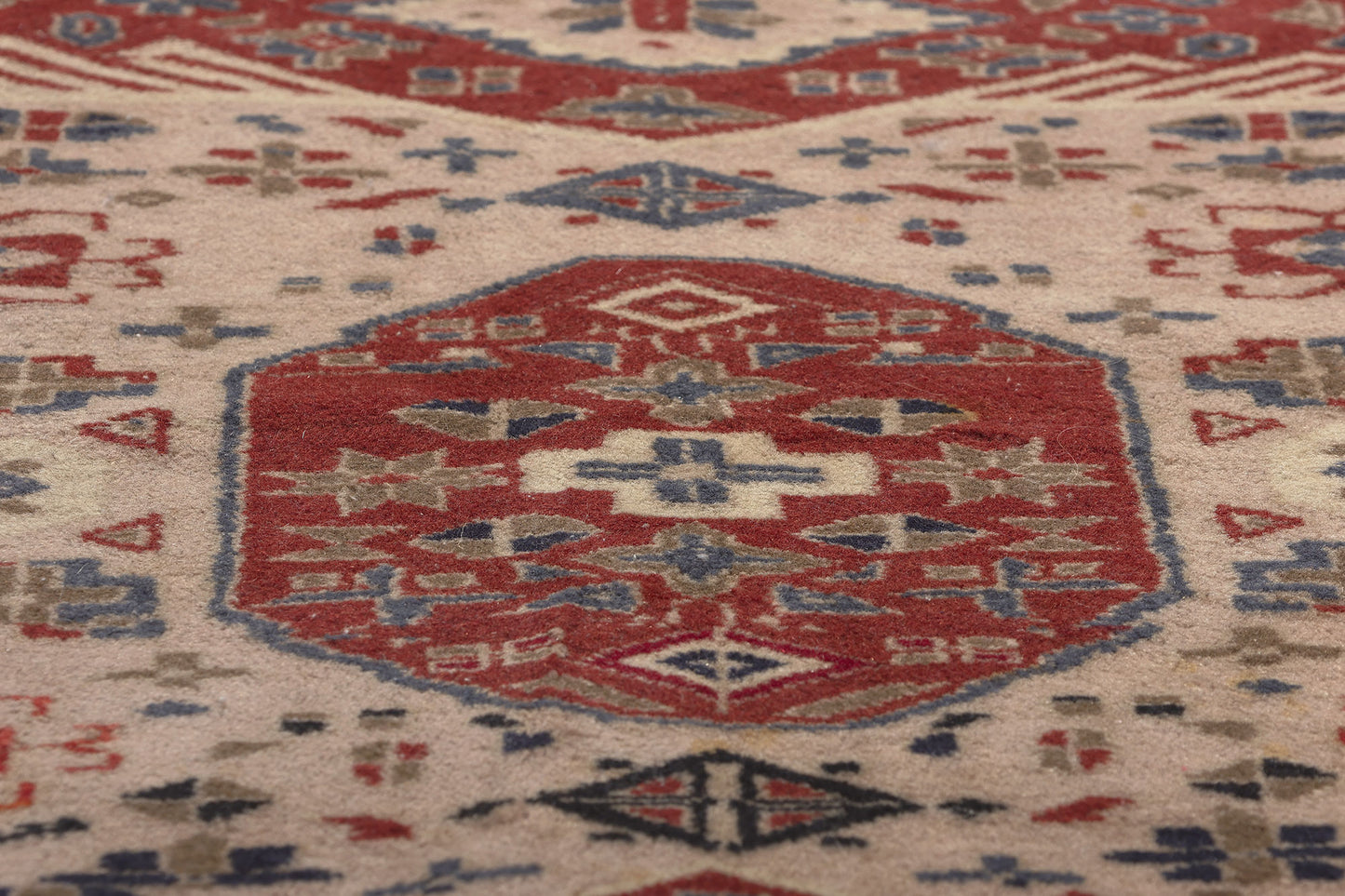 4 x 6 Vintage Pakistani Kazak Rug 78712