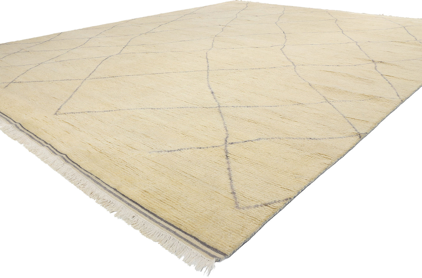 12 x 15 Organic Modern Tribal Moroccan Rug 31302