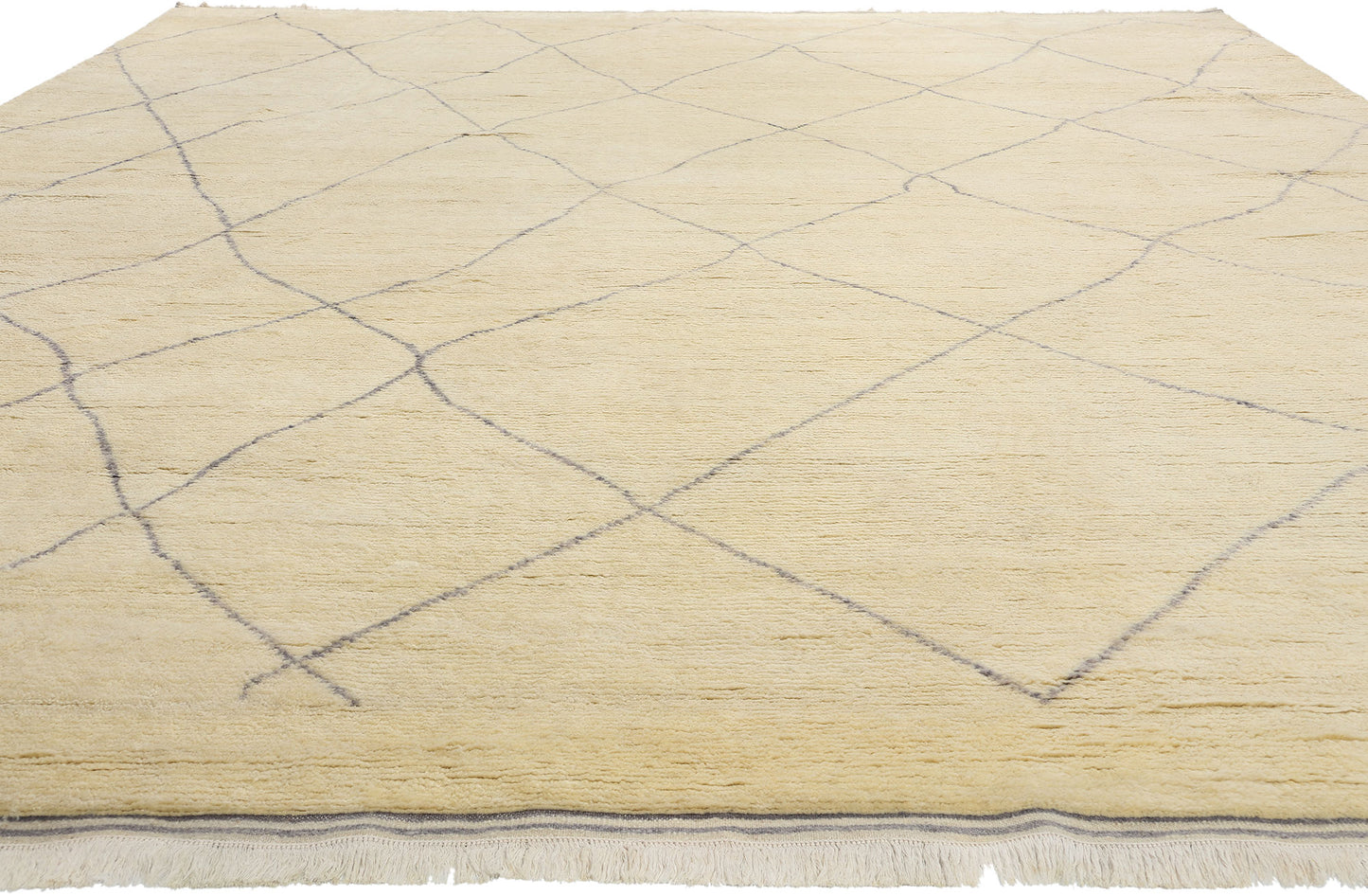 12 x 15 Organic Modern Tribal Moroccan Rug 31302