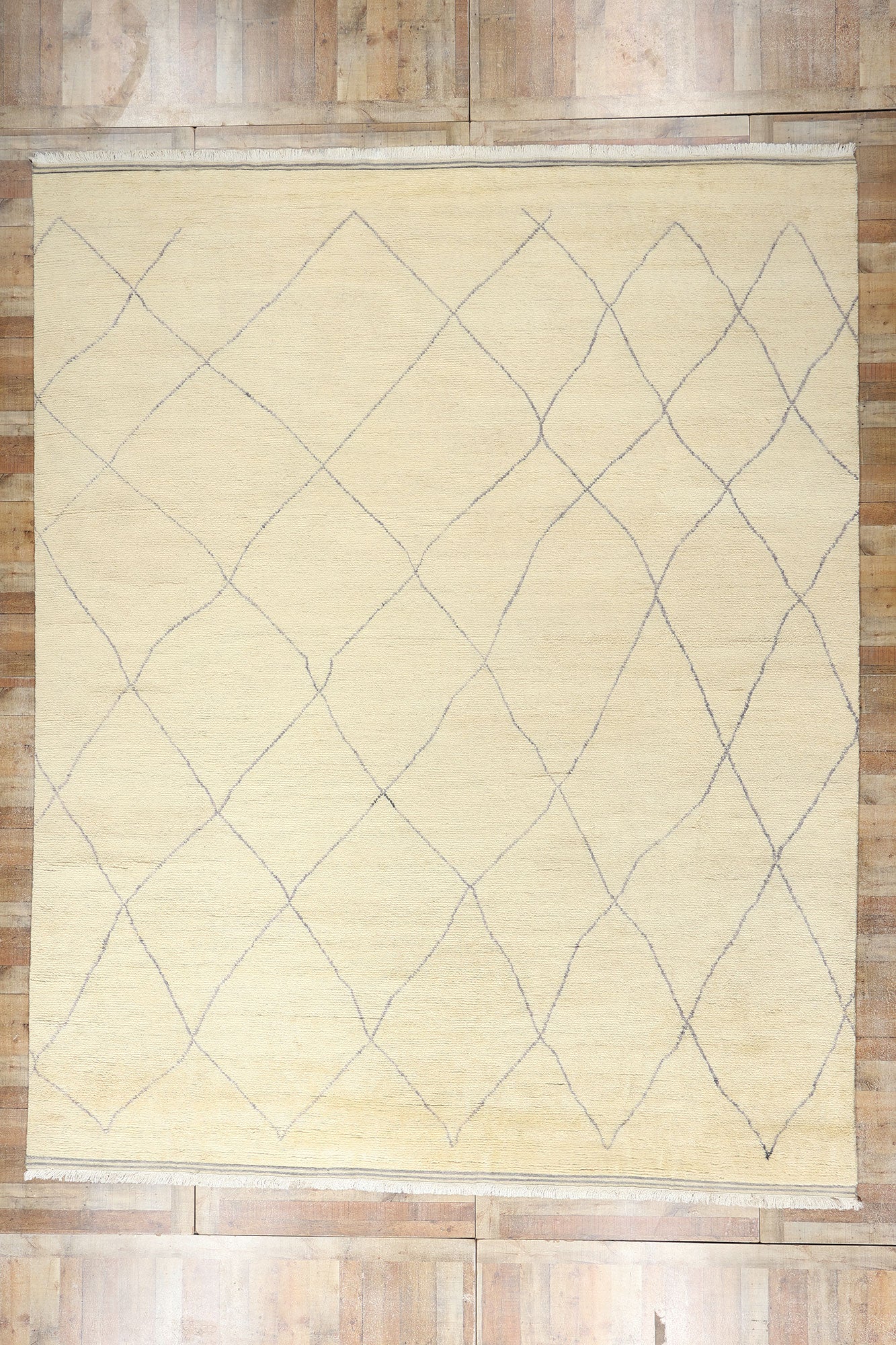 12 x 15 Organic Modern Tribal Moroccan Rug 31302