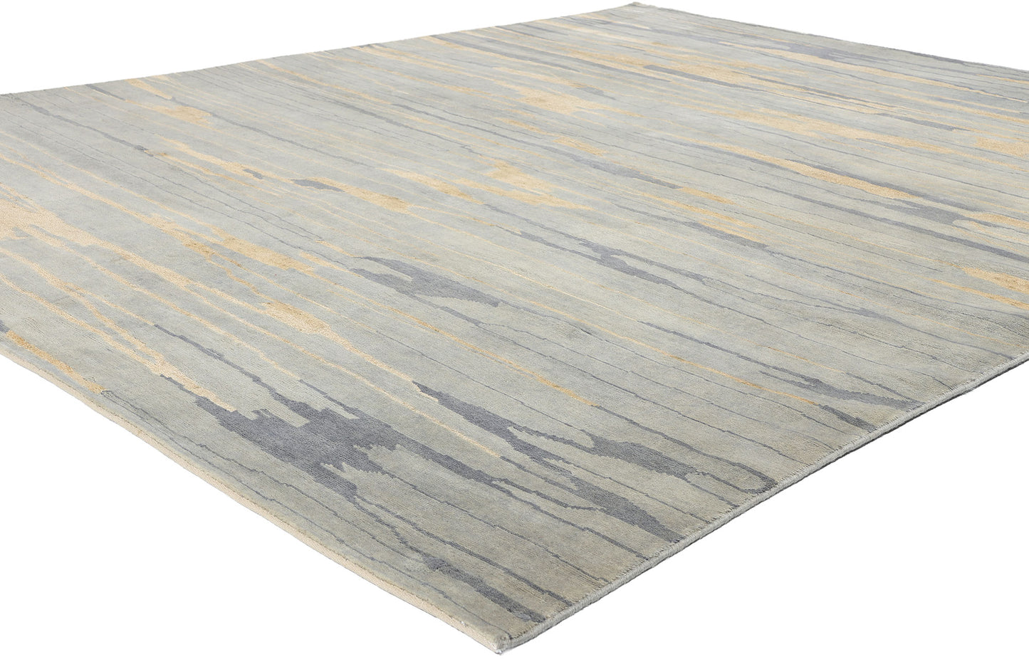 8 x 10 Contemporary Abstract Seaside Biophilic Rug 31145