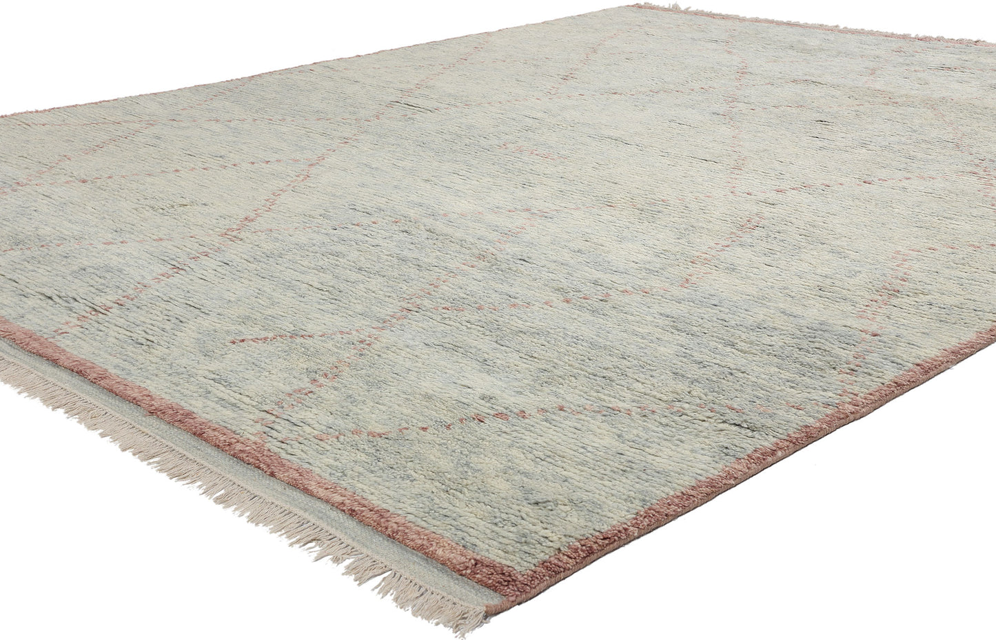 8 x 10 Blush Diamond Whisper Modern Moroccan Rug 31288