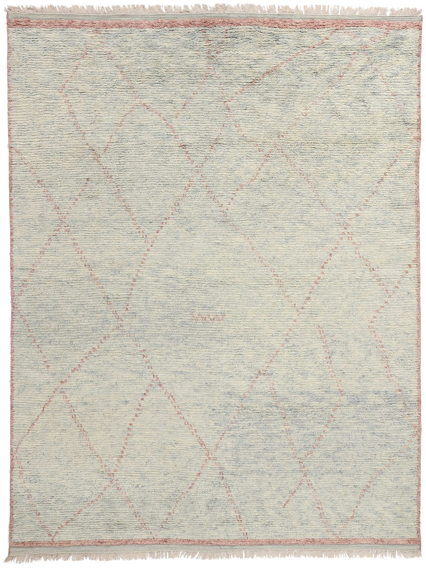 8 x 10 Blush Diamond Whisper Modern Moroccan Rug 31288