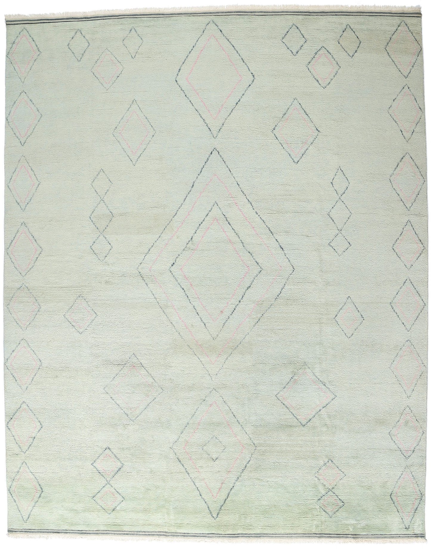 9 x 12 Modern Tribal Moroccan Rug 31297