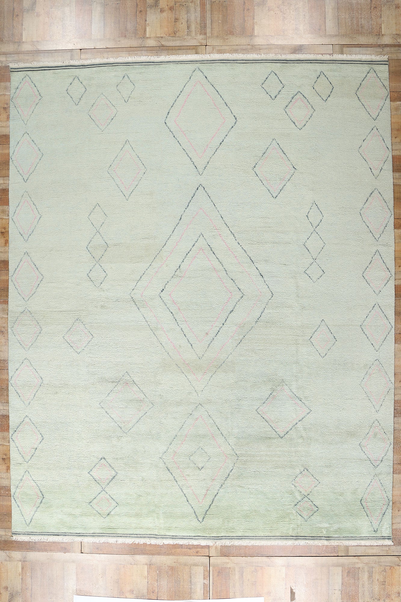9 x 12 Modern Tribal Moroccan Rug 31297