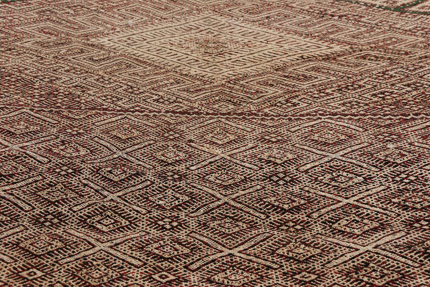 3 x 18 Vintage Zemmour Moroccan Kilim Rug 21843