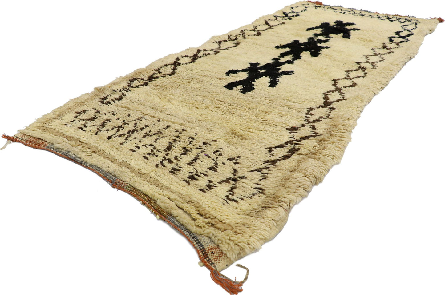 3 x 7 Vintage Moroccan Azilal Rug 21574