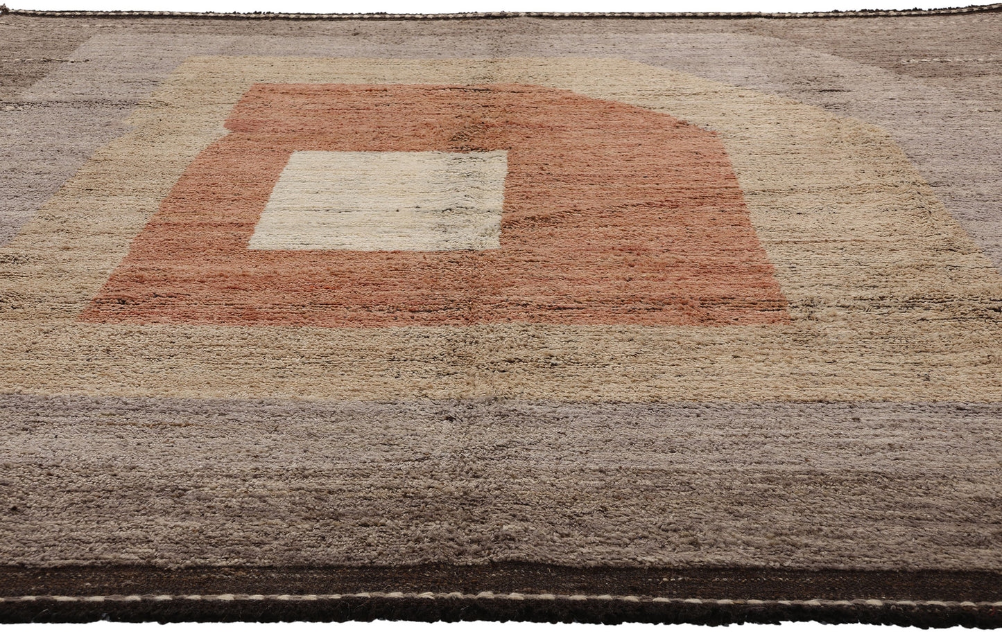 8 x 10 Midcentury Modern Moroccan Japandi Rug 81062