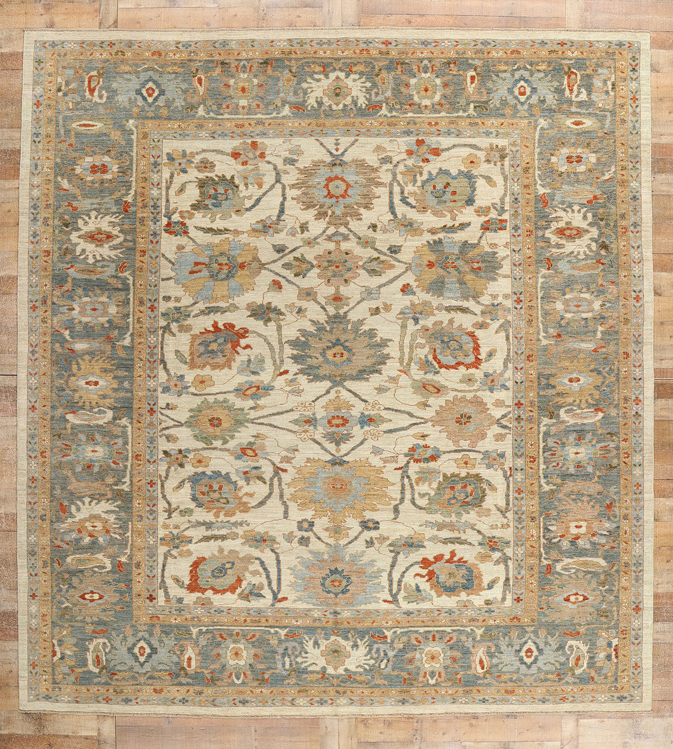 11 x 12 Modern Persian Sultanabad Rug 61298