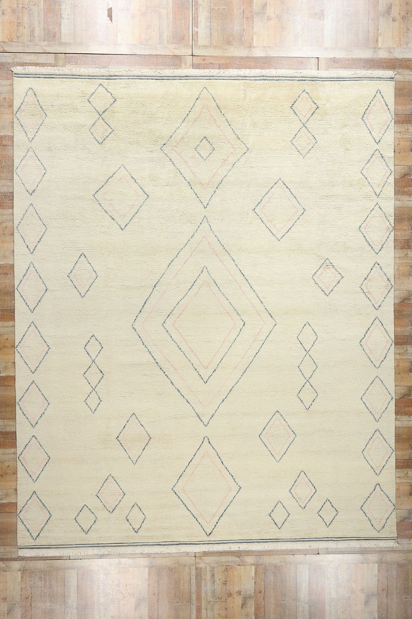 12 x 15 Modern Boho Tribal Moroccan Rug 31298