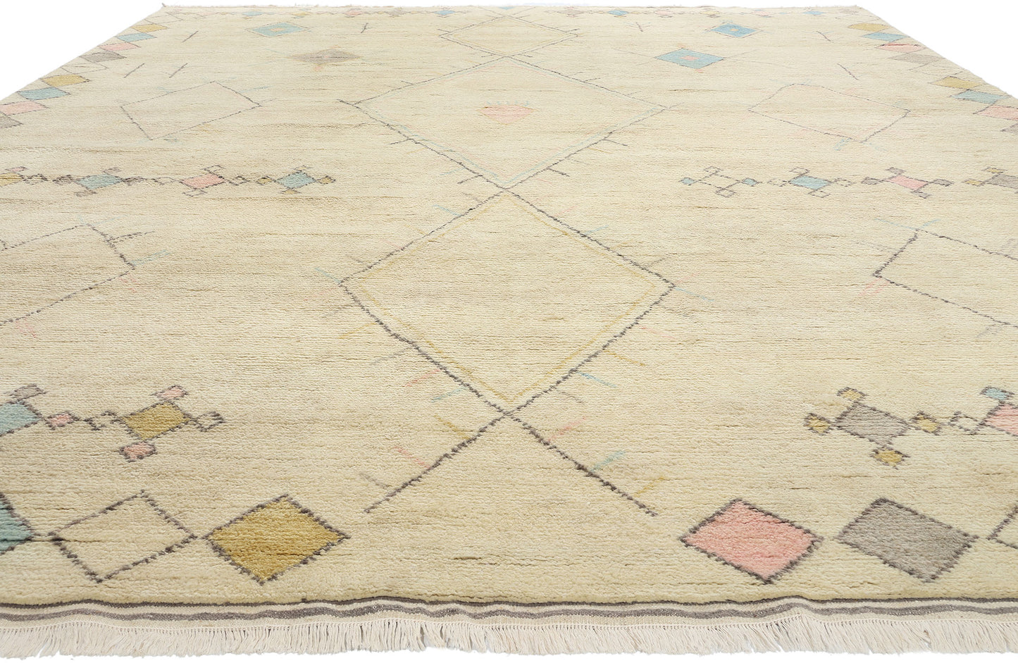 12 x 15 Modern Boho Tribal Moroccan Rug 31299