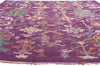 9 x 12 Colorful Purple Oushak Rug 80817