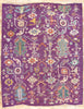 9 x 12 Colorful Purple Oushak Rug 80817