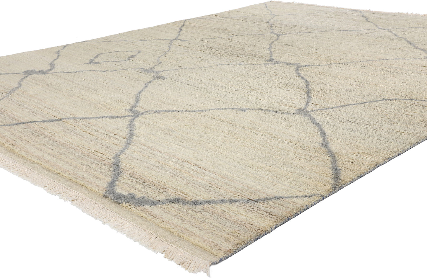8 x 10 Modern Desert Mist Moroccan Rug 31270
