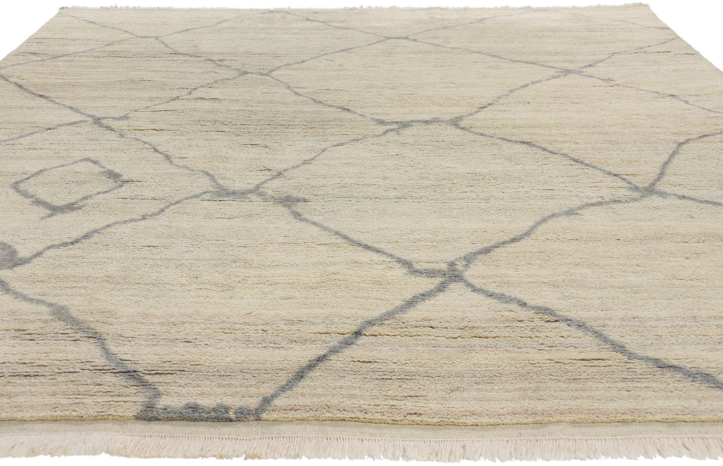 8 x 10 Modern Desert Mist Moroccan Rug 31270