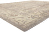 10 x 13 Modern Earth-Tone Turkish Oushak Rug 52373
