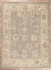 10 x 13 Modern Earth-Tone Turkish Oushak Rug 52373