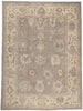 10 x 13 Modern Earth-Tone Turkish Oushak Rug 52373