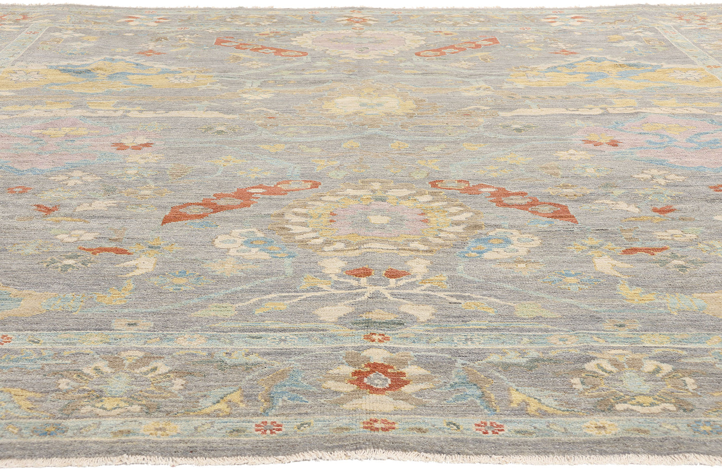 11 x 11 Modern Gray Persian Sultanabad Rug 61297
