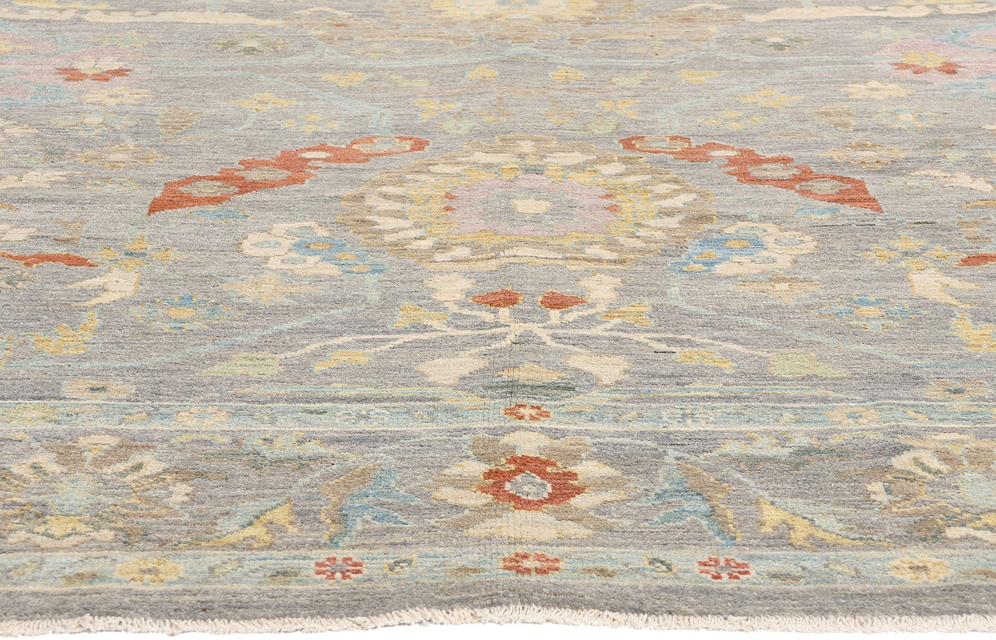 11 x 11 Modern Gray Persian Sultanabad Rug 61297