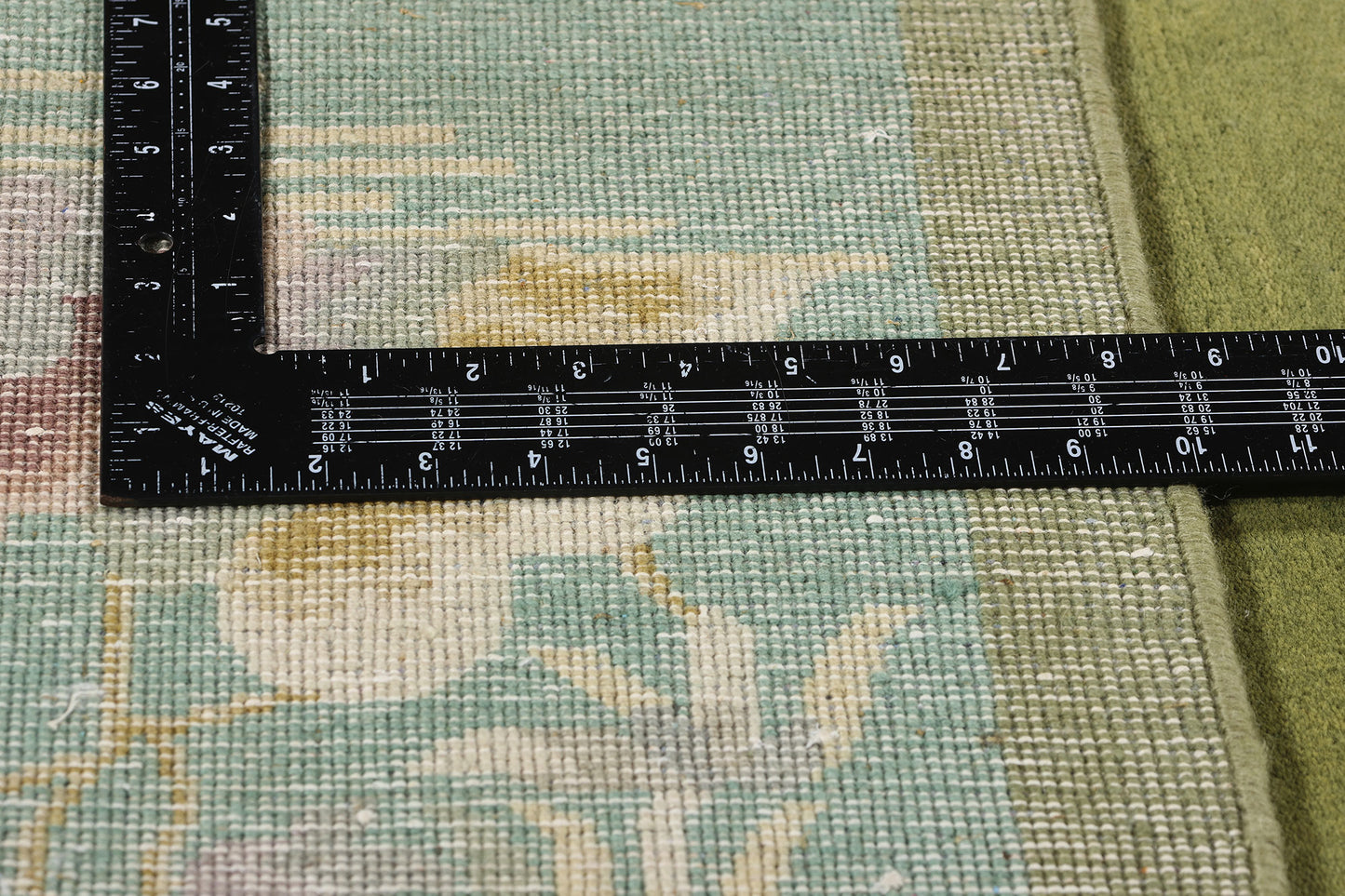 8 x 12 Modern Green Chinese Art Deco Rug 31330