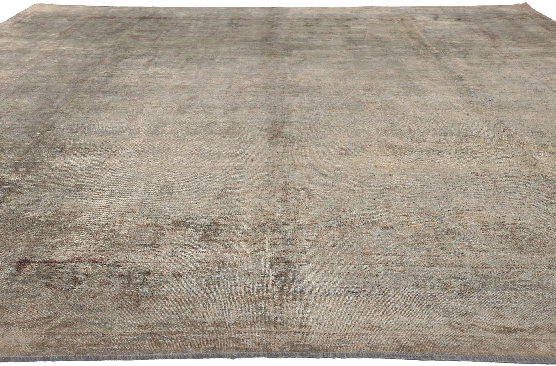 10 x 13 Vintage Turkish Overdyed Rug 60611