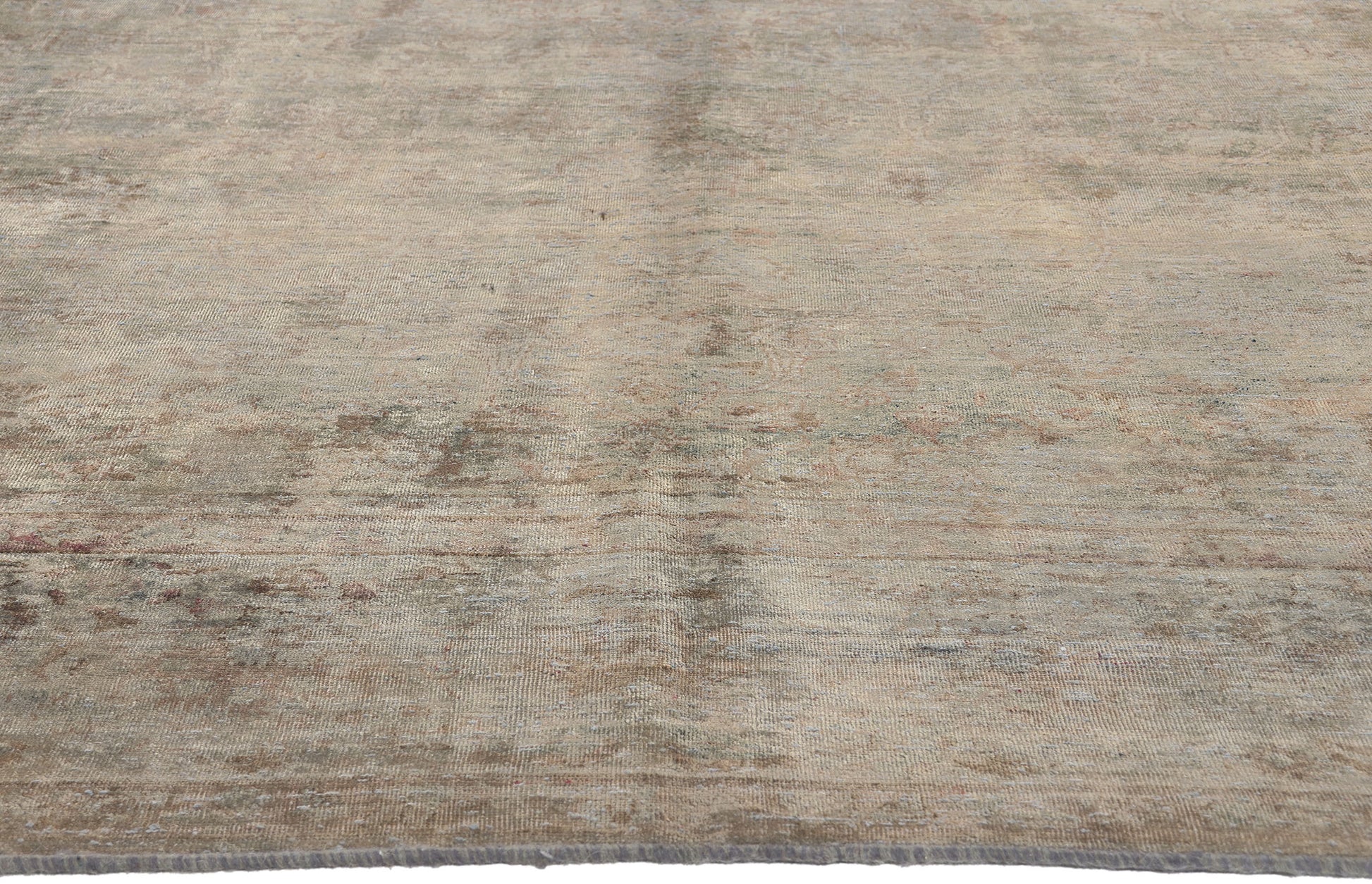 10 x 13 Vintage Turkish Overdyed Rug 60611