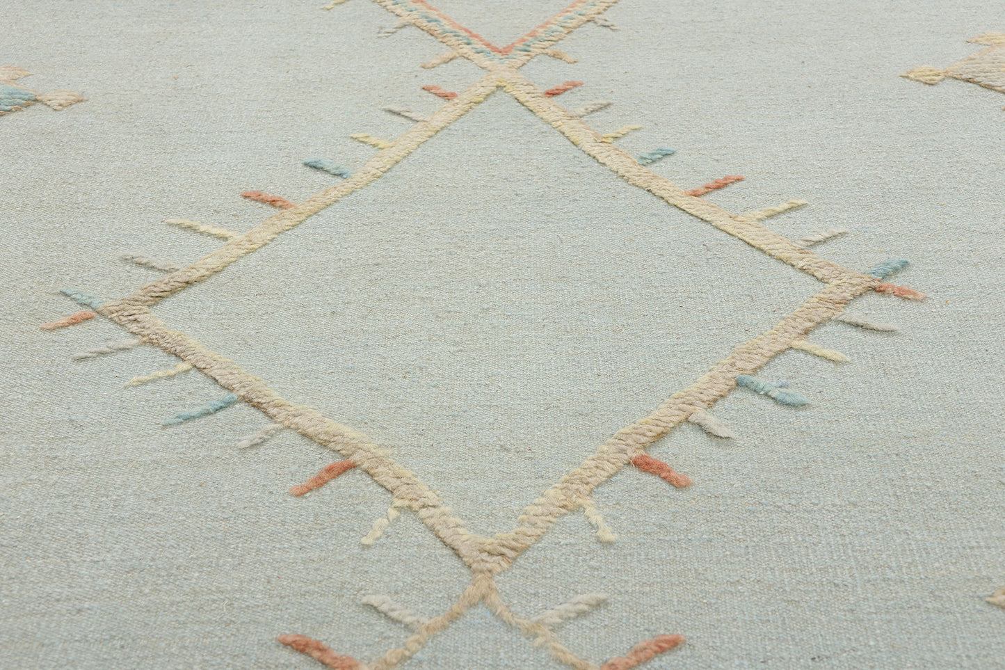 8 x 10 Modern Tribal Moroccan High-Low Rug 31262