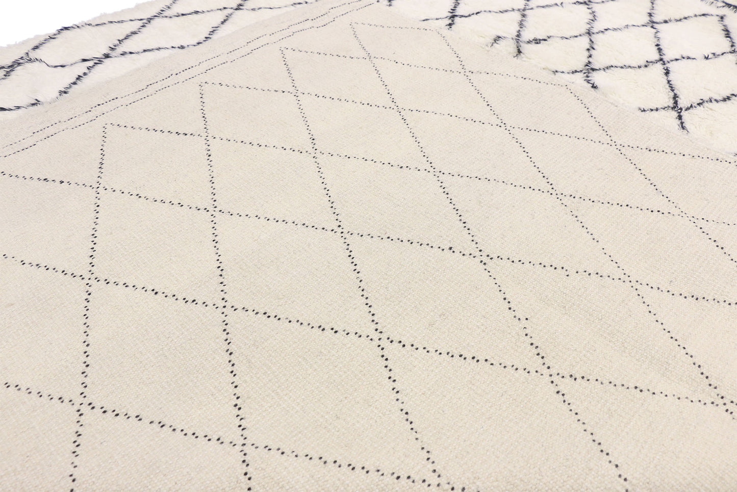 9 x 12 Modern Moroccan Area Rug 30418
