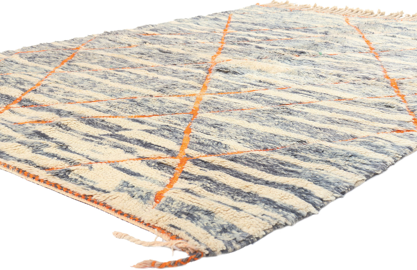 6 x 8 Modern Beni Mrirt Moroccan Rug 20993
