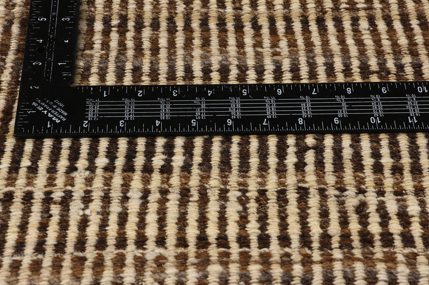 10 x 14 Modern Neutral Earth-Tone Kilim Rug 81101