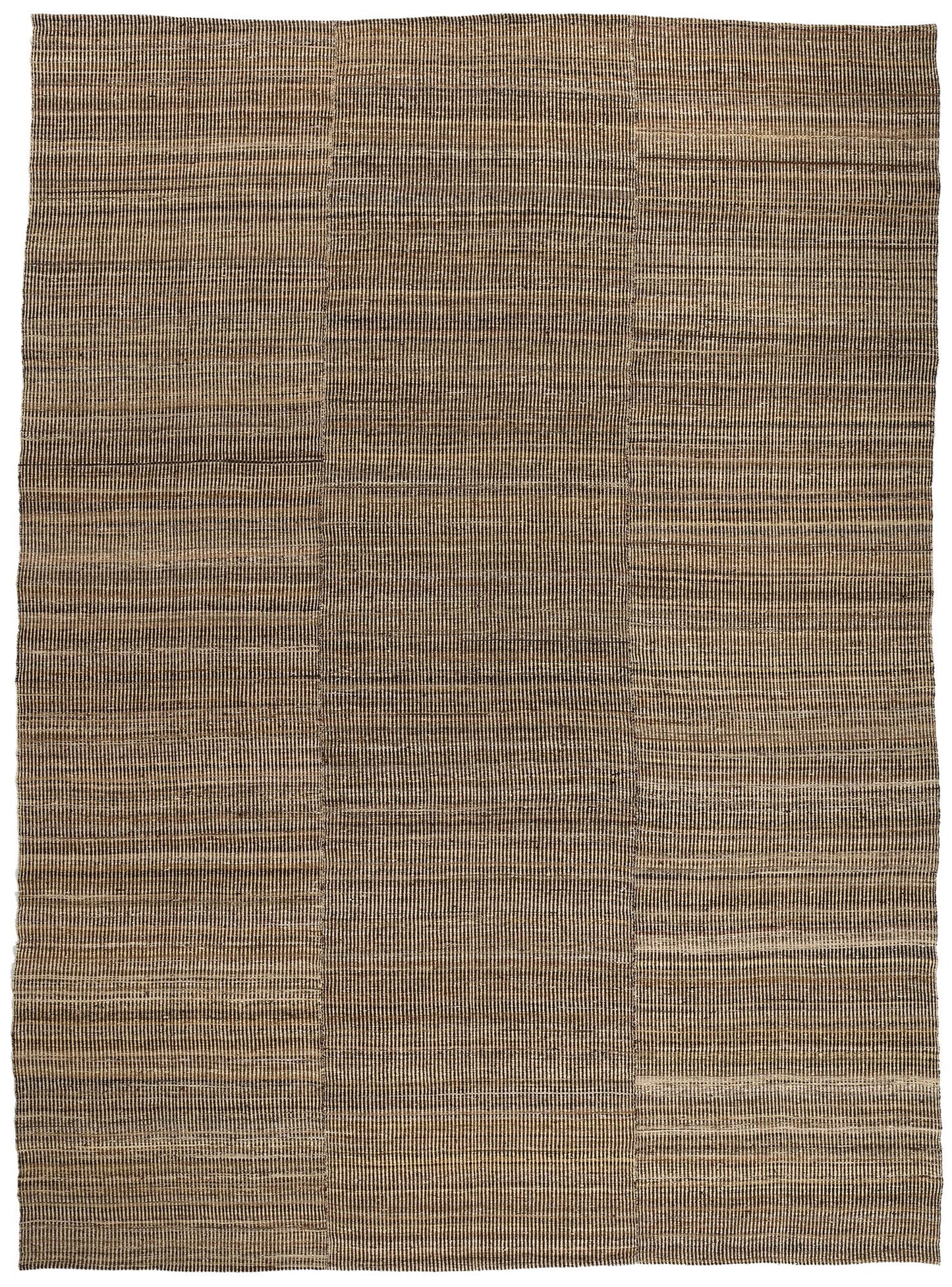 10 x 14 Modern Neutral Earth-Tone Kilim Rug 81101