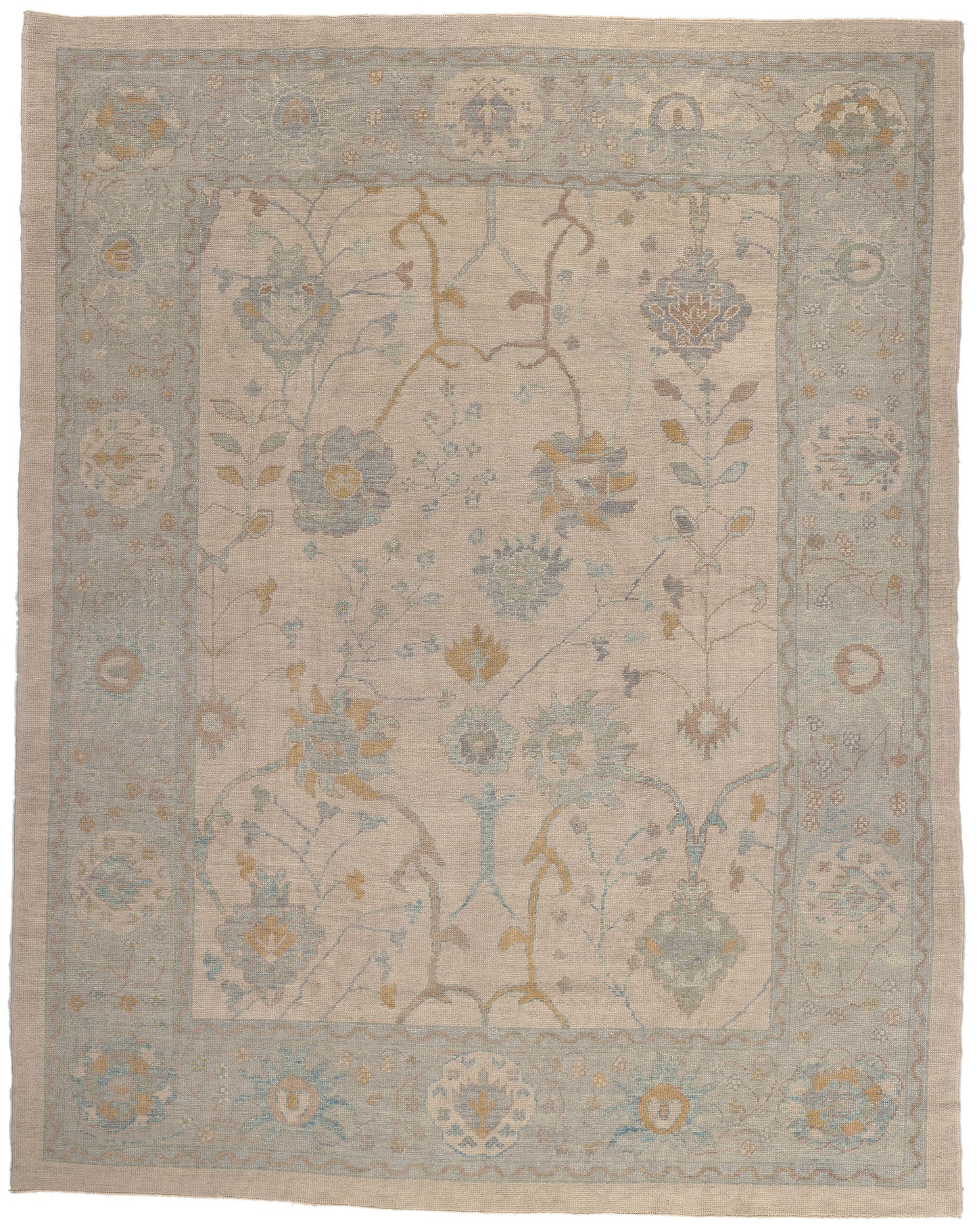 10 x 12 Turkish Oushak Rug 53612