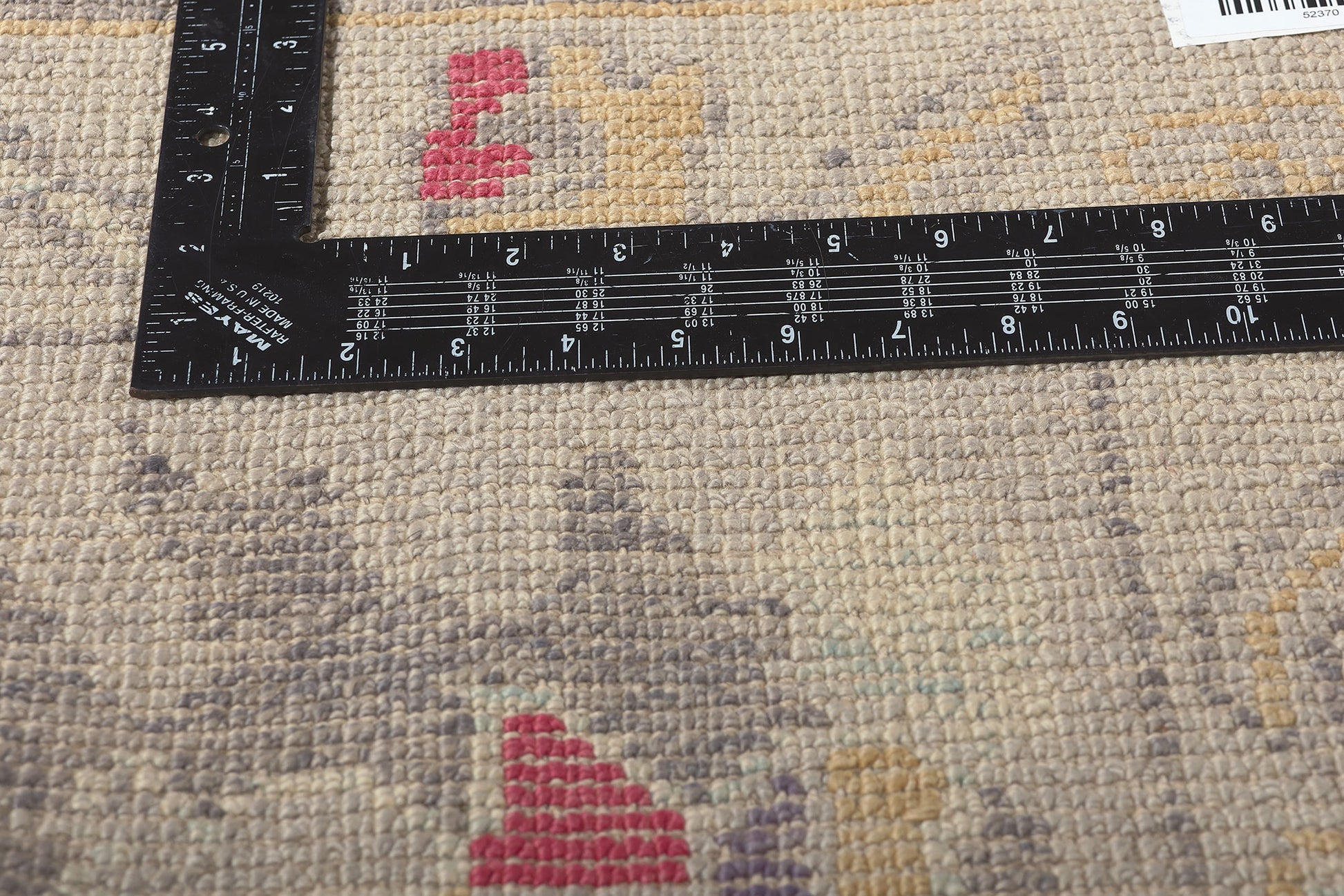 10 x 14 Modern Lavender-Gray Turkish Oushak Rug 52370