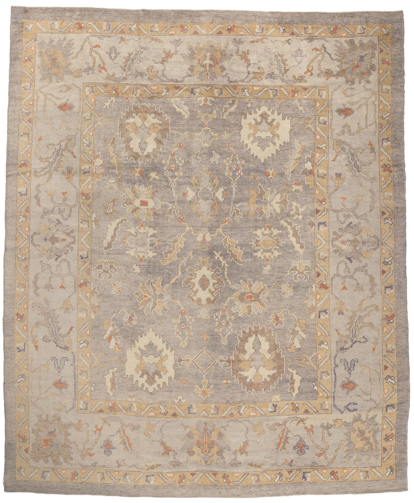 11 x 14 Modern Turkish Oushak Rug 52371