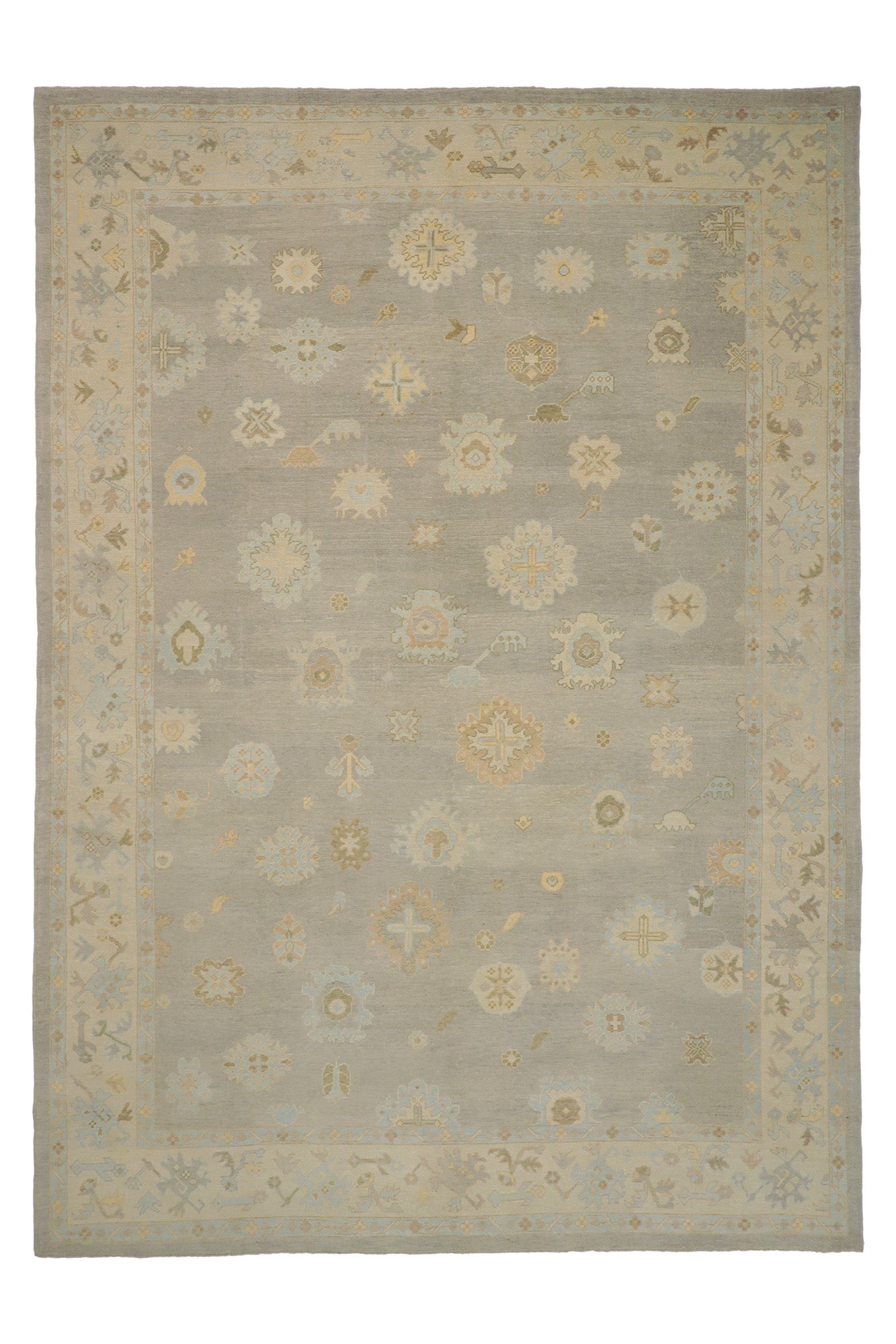 12 x 16 Turkish Oushak Rug 51608