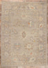 9 x 12 Modern Earth-Tone Turkish Oushak Rug 52376