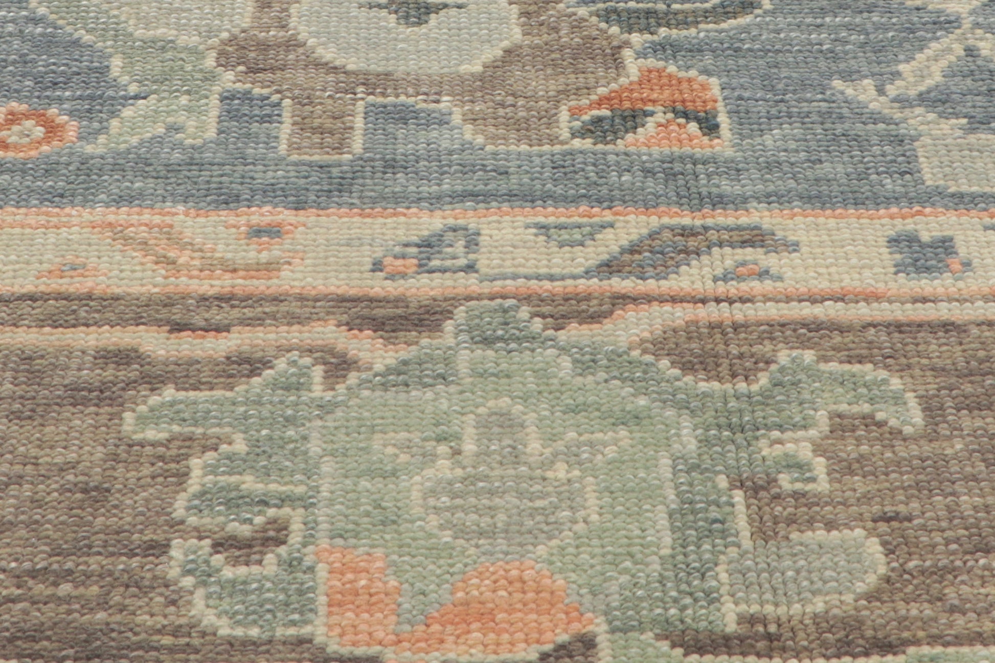 9 x 12 Modern Turkish Oushak Rug 53817