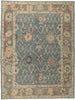 9 x 12 Modern Turkish Oushak Rug 53817