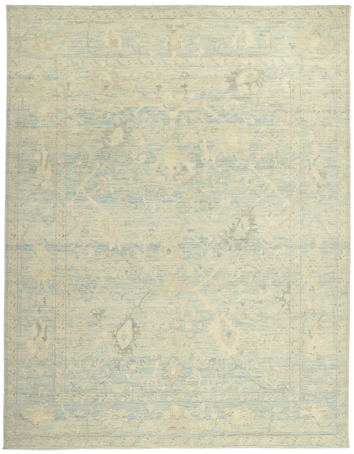 9 x 12 Modern Oushak Rug 80912