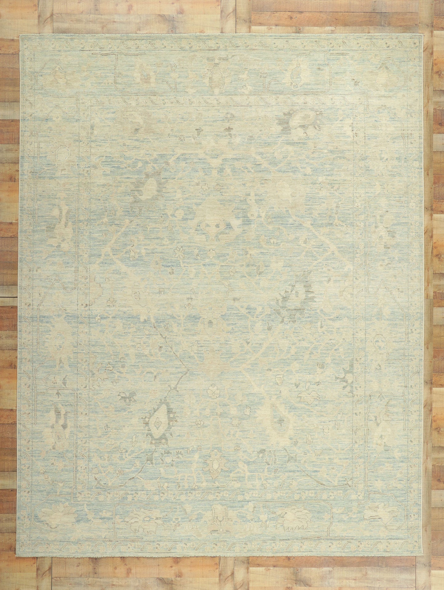 9 x 12 Modern Oushak Rug 80912