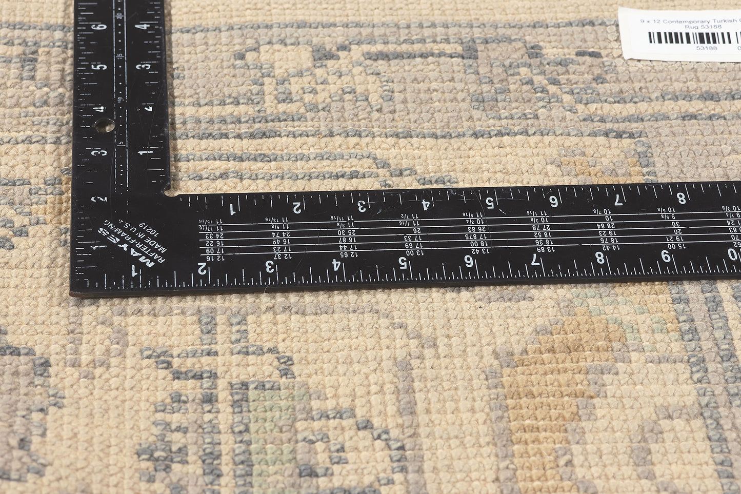 9 x 12 Turkish Oushak Rug 53188