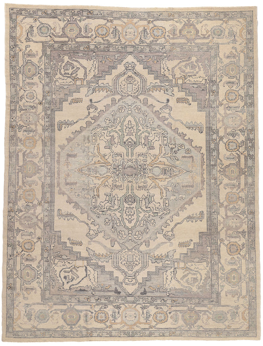 9 x 12 Turkish Oushak Rug 53188