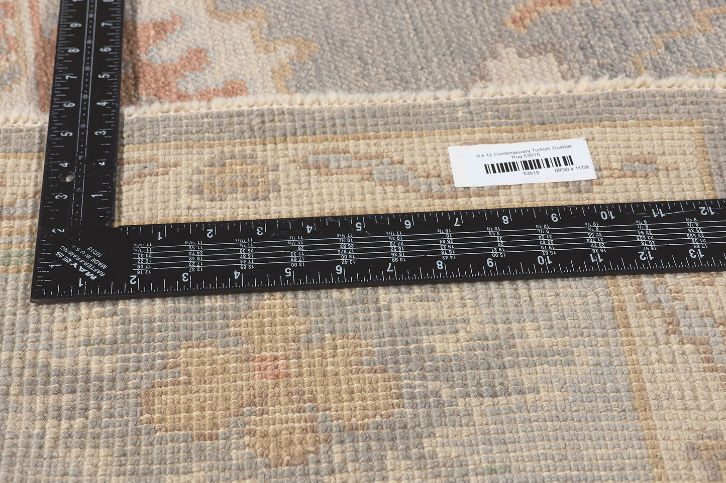 9 x 12 Turkish Oushak Rug 53515
