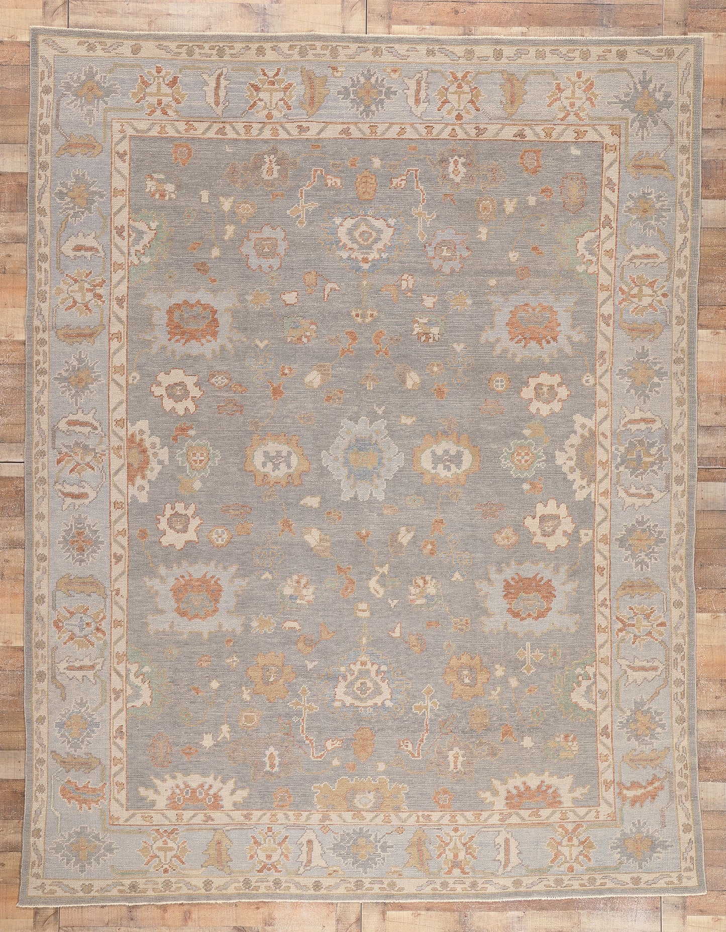 9 x 12 Turkish Oushak Rug 53515