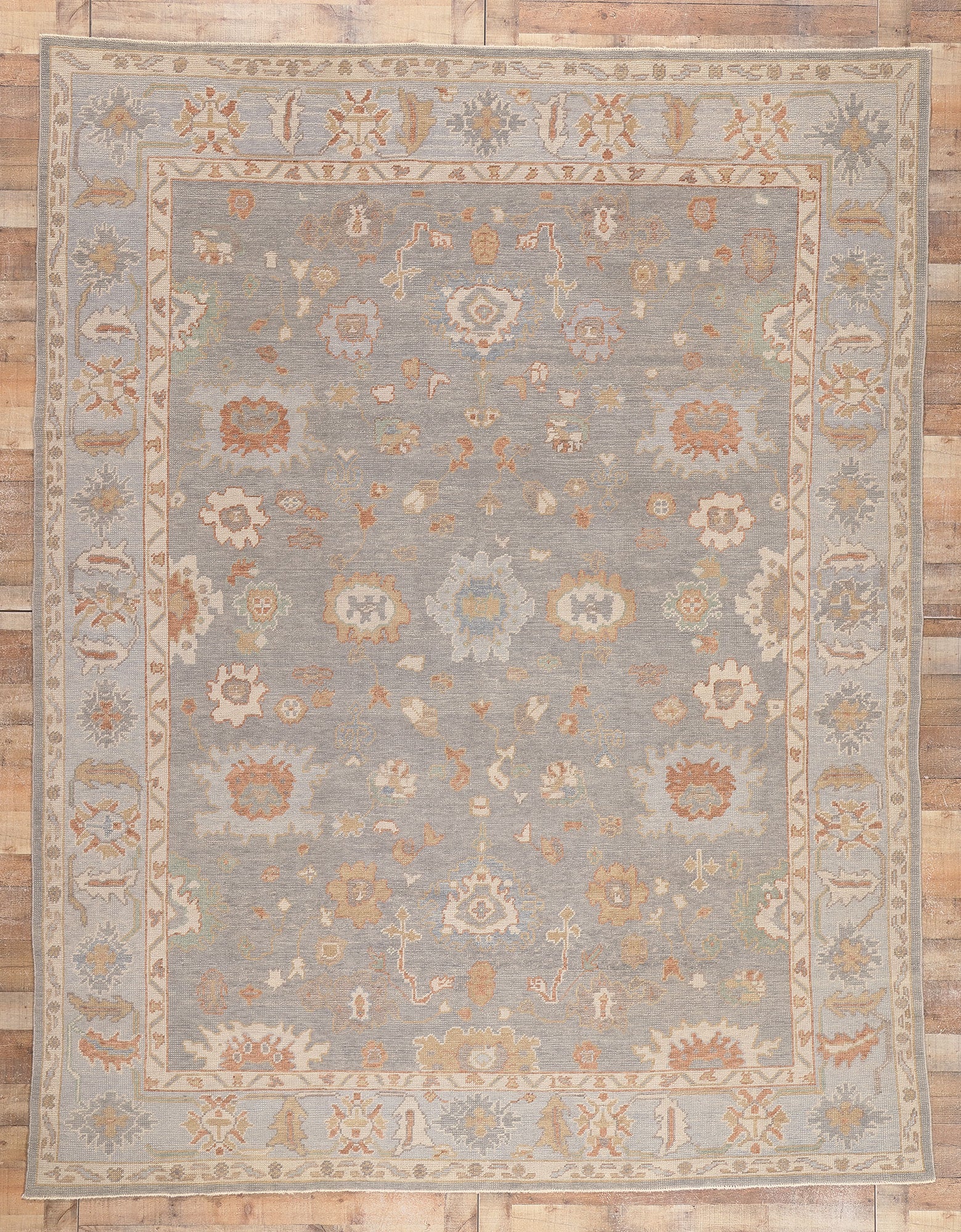 9 x 12 Turkish Oushak Rug 53515