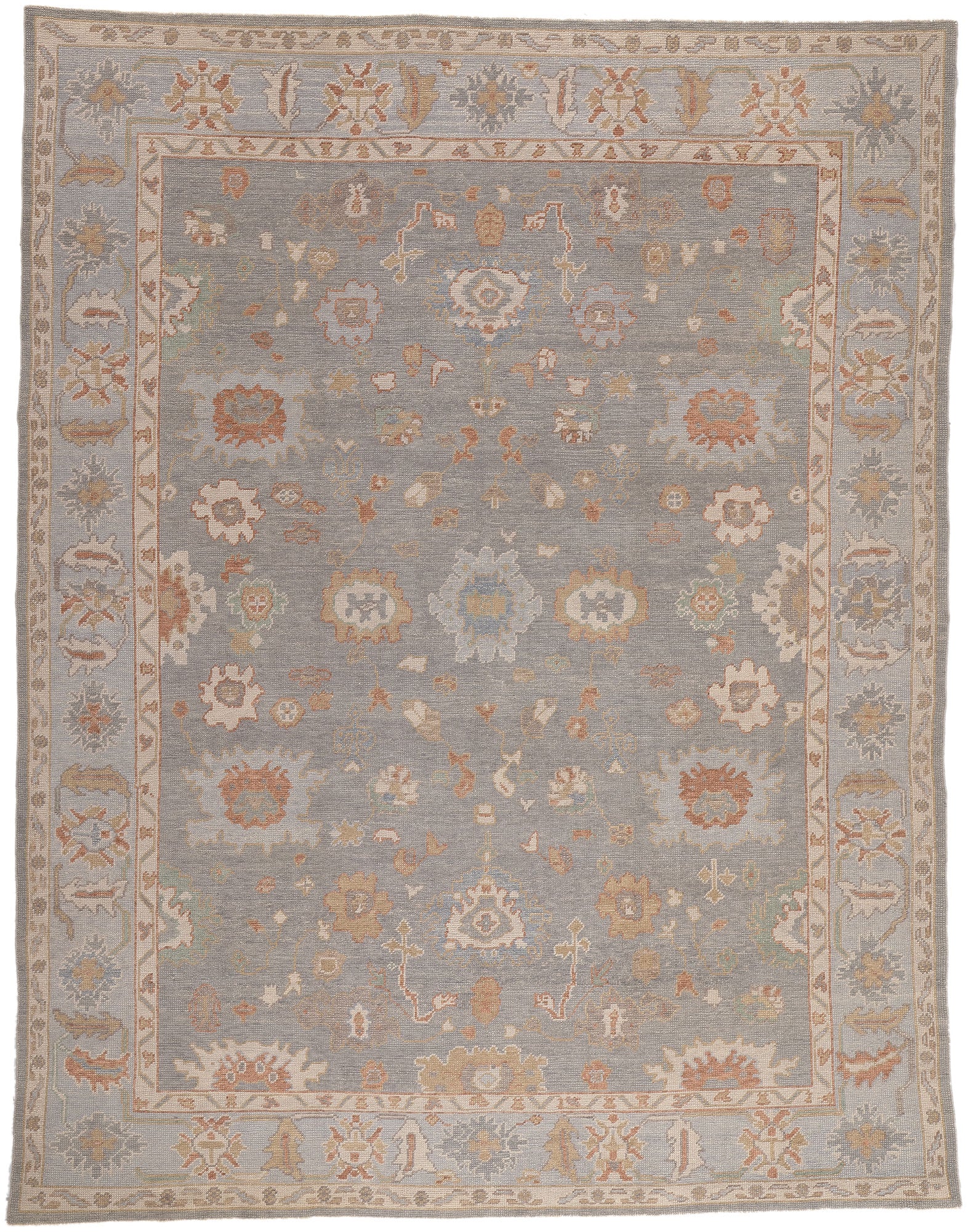 9 x 12 Turkish Oushak Rug 53515