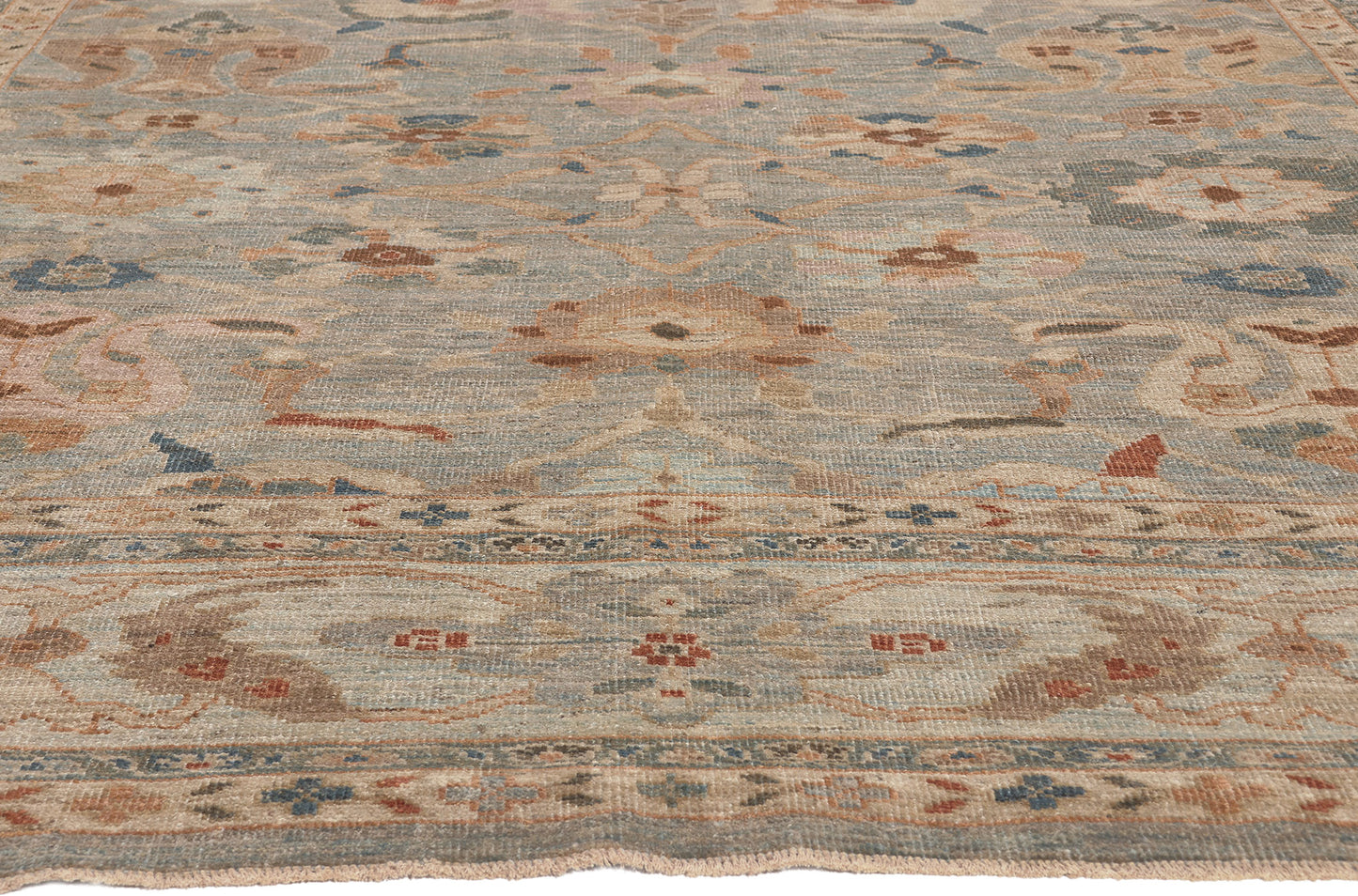 9 x 12 Modern Blue Persian Sultanabad Rug 60700